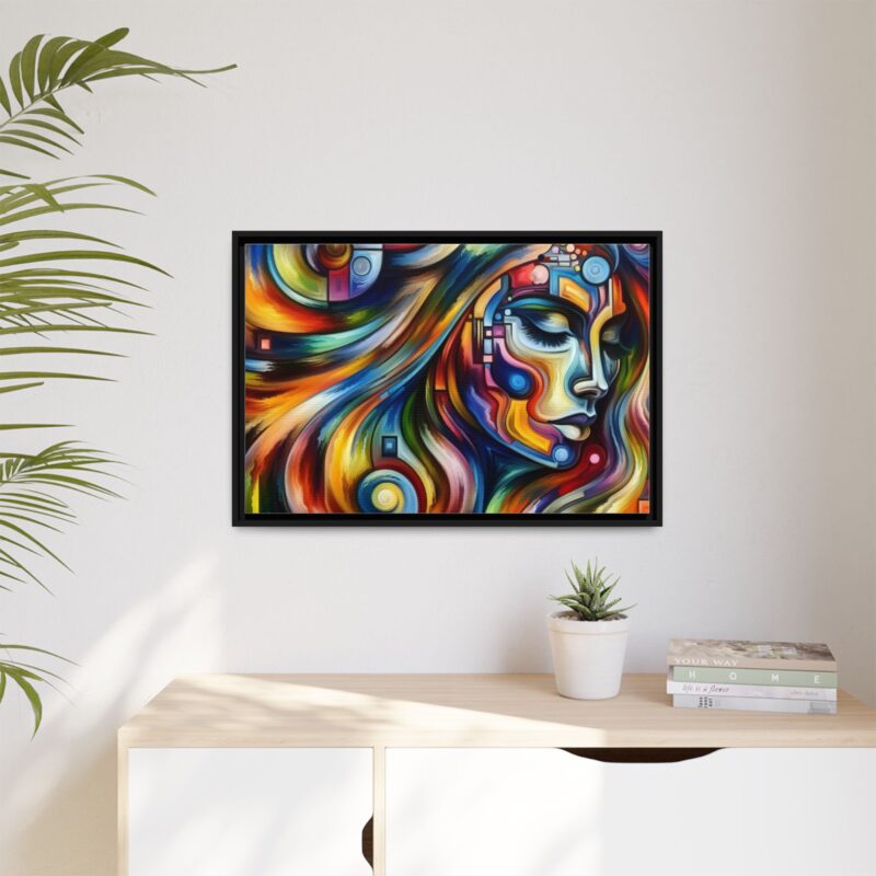 Abstract Woman Canvas Art - Elegant and Contemporary Wall Decor - Image 28