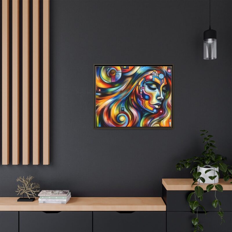 Abstract Woman Canvas Art - Elegant and Contemporary Wall Decor - Image 125