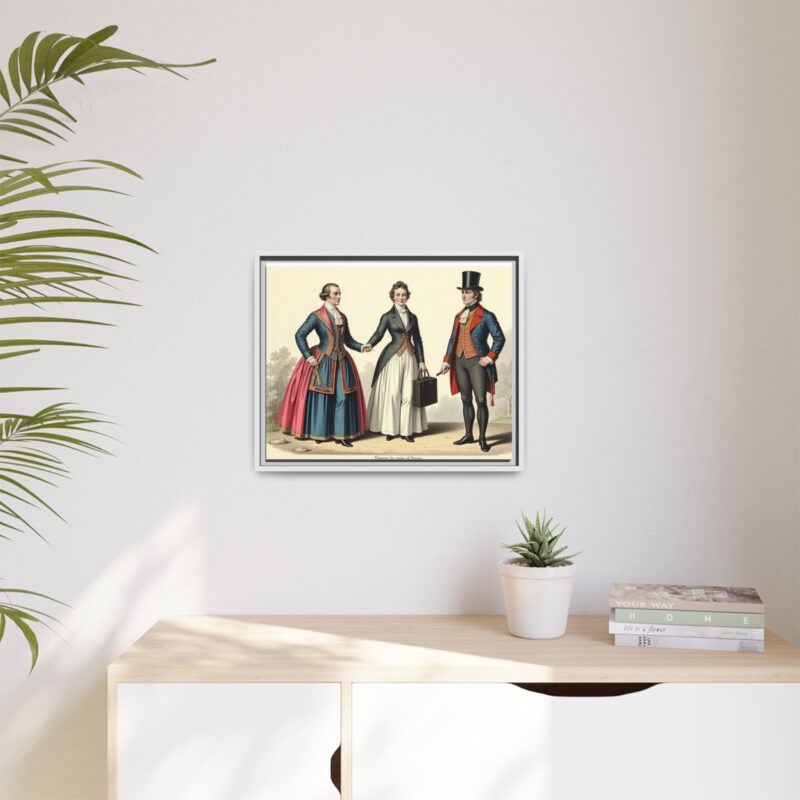 Canvas Art: 1820s England Matte Canvas Print - Image 60