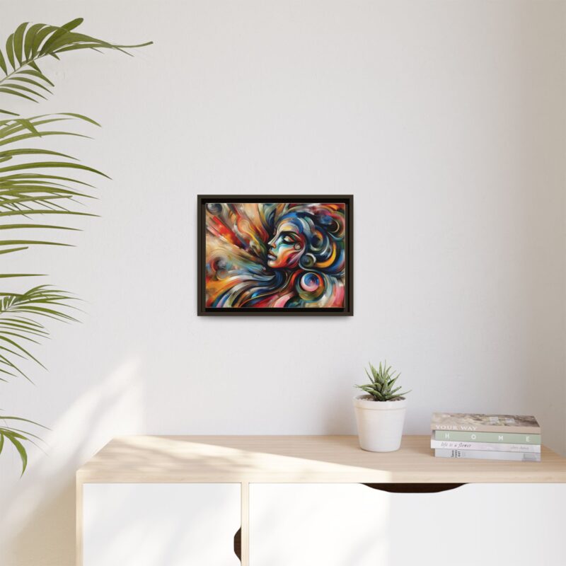 Canvas Abstract Art of a Woman - Modern & Minimalist Wall Decor - Image 60