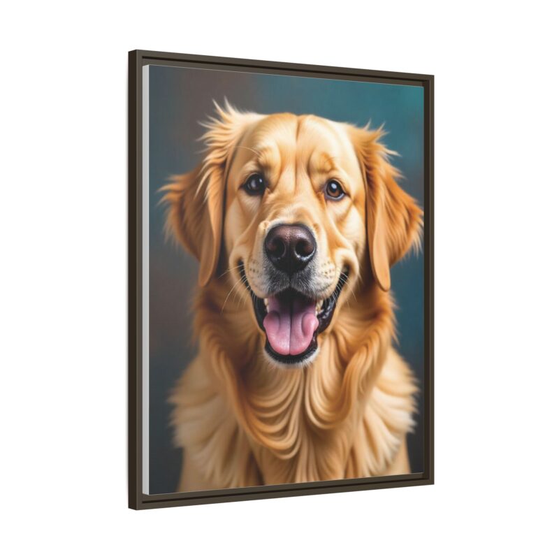 Wall Art - Golden Retriever Smile Matte Canvas - Image 127