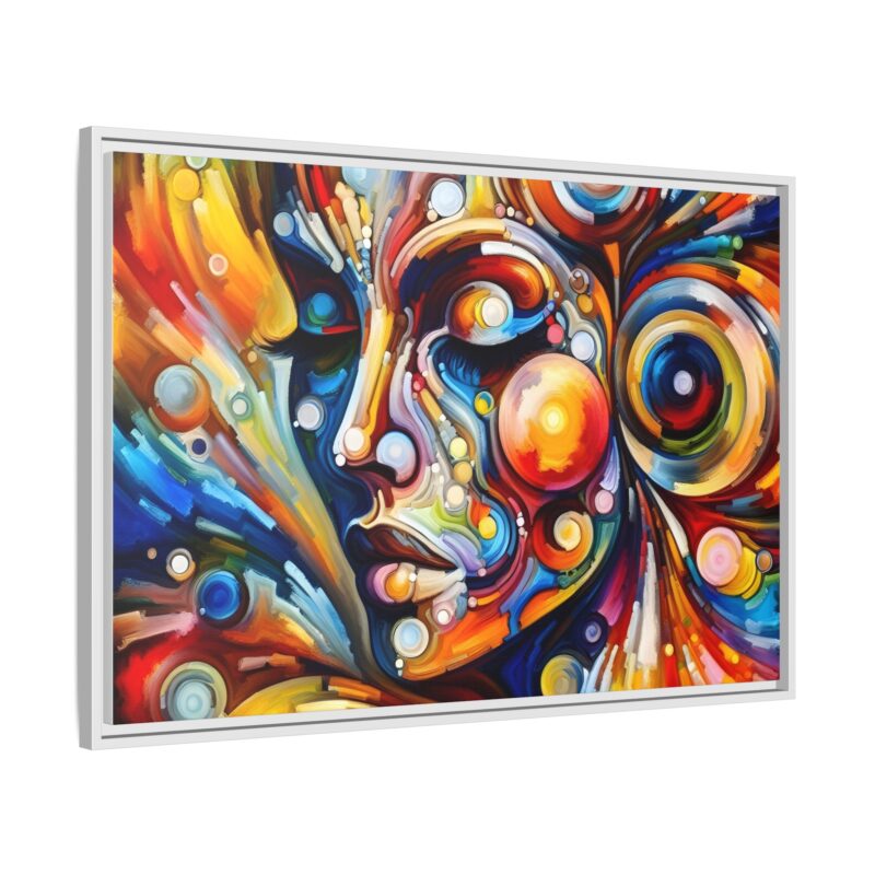 Abstract Woman Portrait on Canvas - Artistic and Stylish Wall Art - Image 103