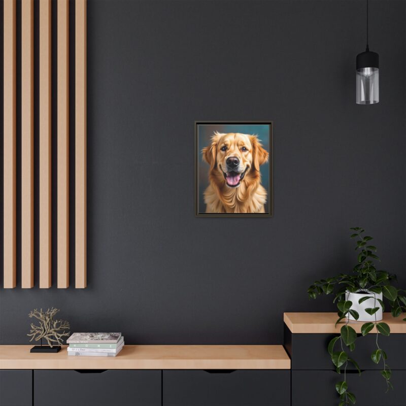 Wall Art - Golden Retriever Smile Matte Canvas - Image 68