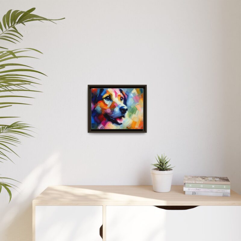 Contemporary Abstract Dog Painting - Vibrant Wall Art Deco - Image 16