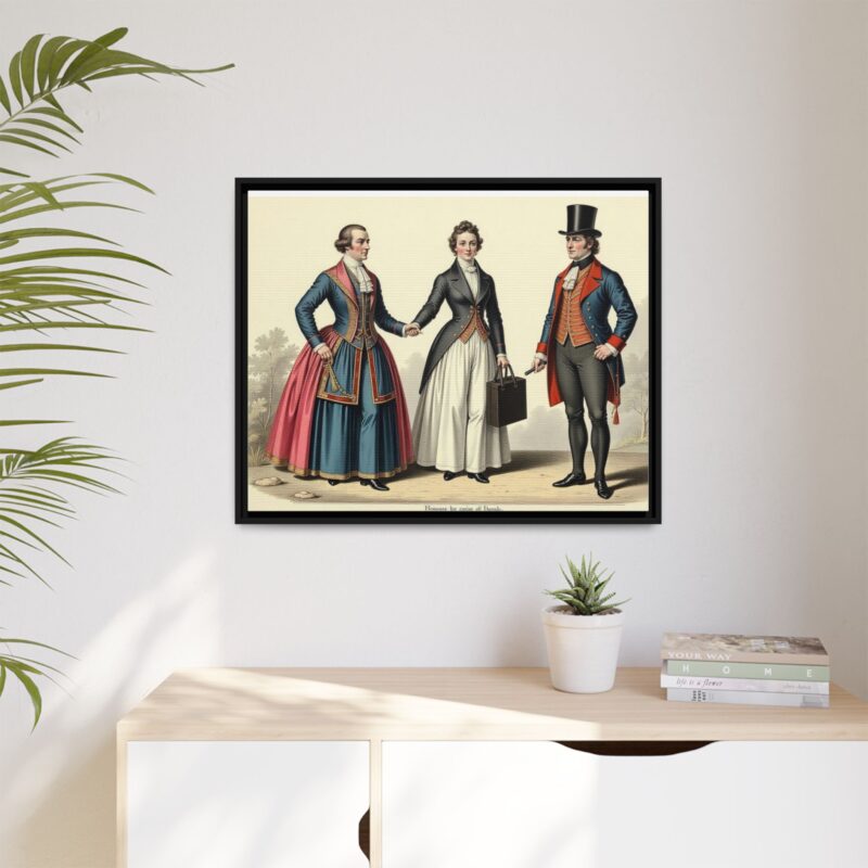 Canvas Art: 1820s England Matte Canvas Print - Image 86
