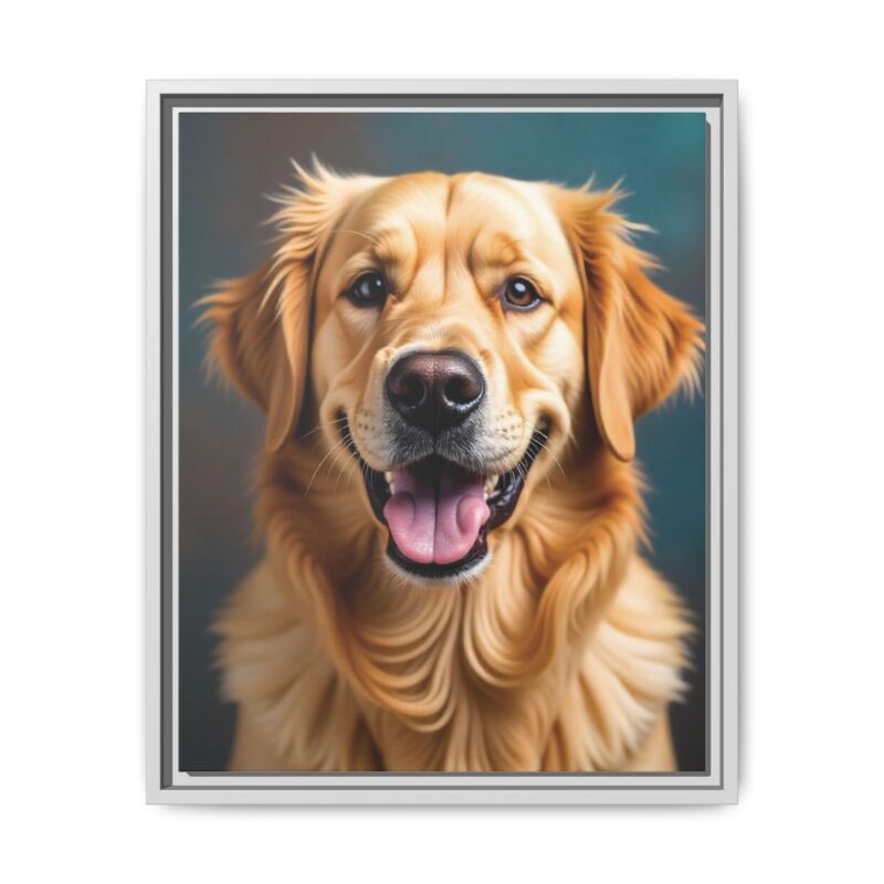 Wall Art - Golden Retriever Smile Matte Canvas - Image 70