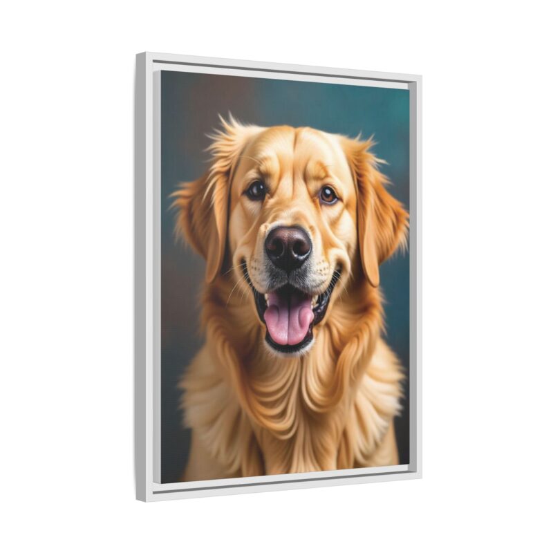 Wall Art - Golden Retriever Smile Matte Canvas - Image 79