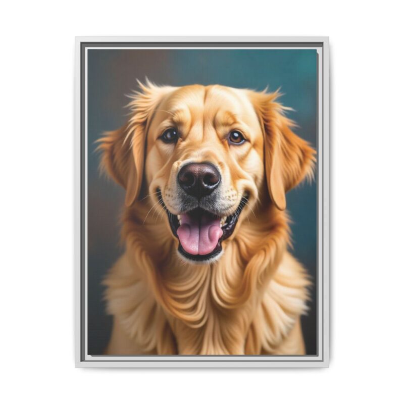 Wall Art - Golden Retriever Smile Matte Canvas - Image 78