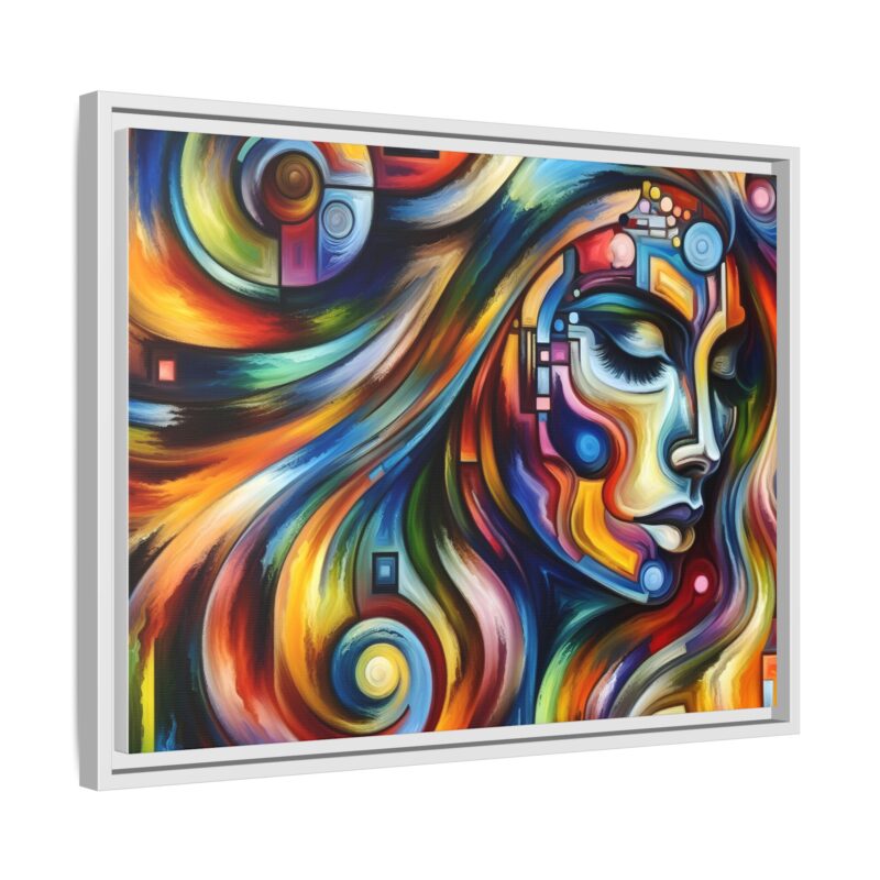 Abstract Woman Canvas Art - Elegant and Contemporary Wall Decor - Image 79