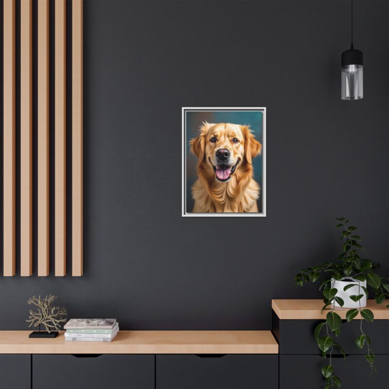 Wall Art - Golden Retriever Smile Matte Canvas - Image 80