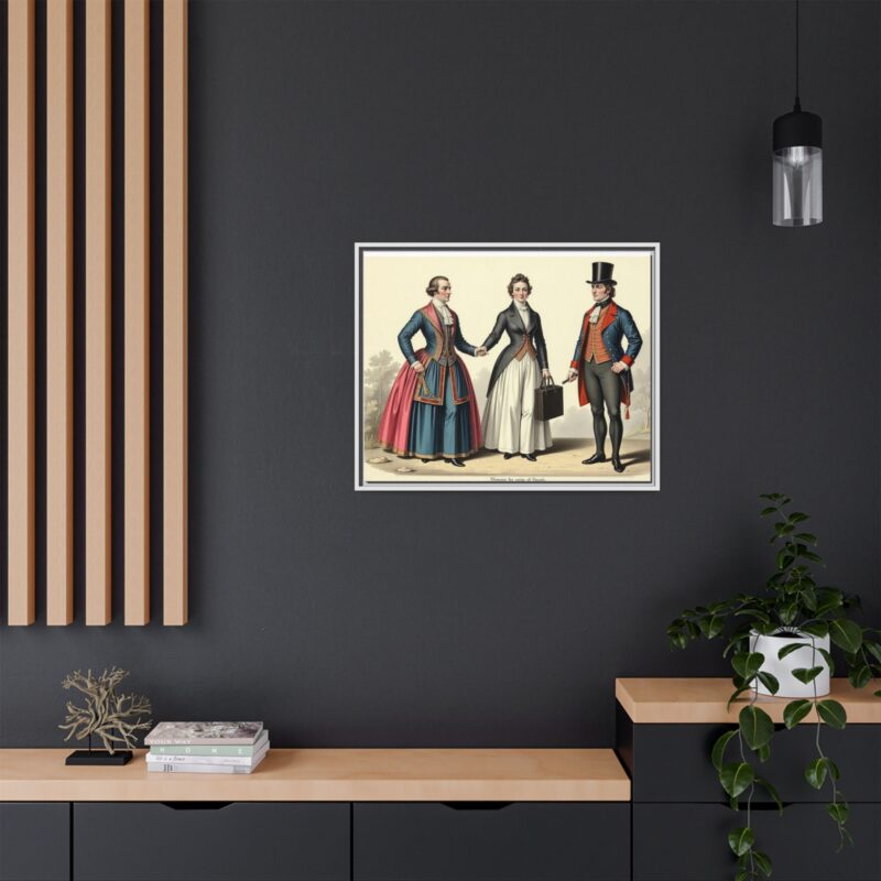 Canvas Art: 1820s England Matte Canvas Print - Image 91