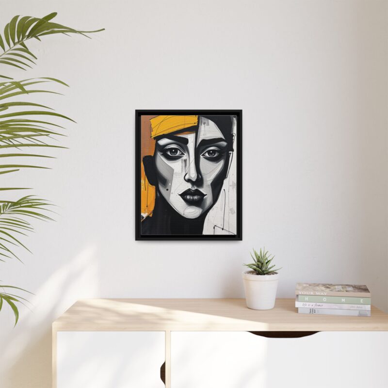 Canvas Print - Abstract Cubist Woman Portrait - Image 20
