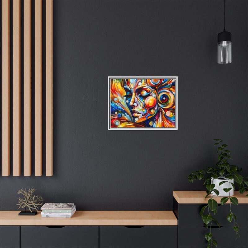 Abstract Woman Portrait on Canvas - Artistic and Stylish Wall Art - Image 77
