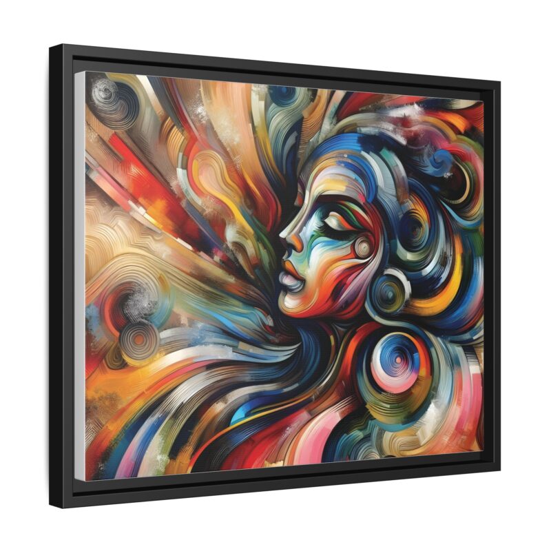Canvas Abstract Art of a Woman - Modern & Minimalist Wall Decor - Image 19