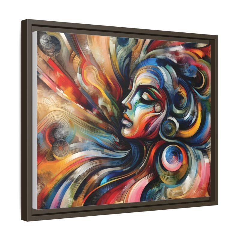 Canvas Abstract Art of a Woman - Modern & Minimalist Wall Decor - Image 67