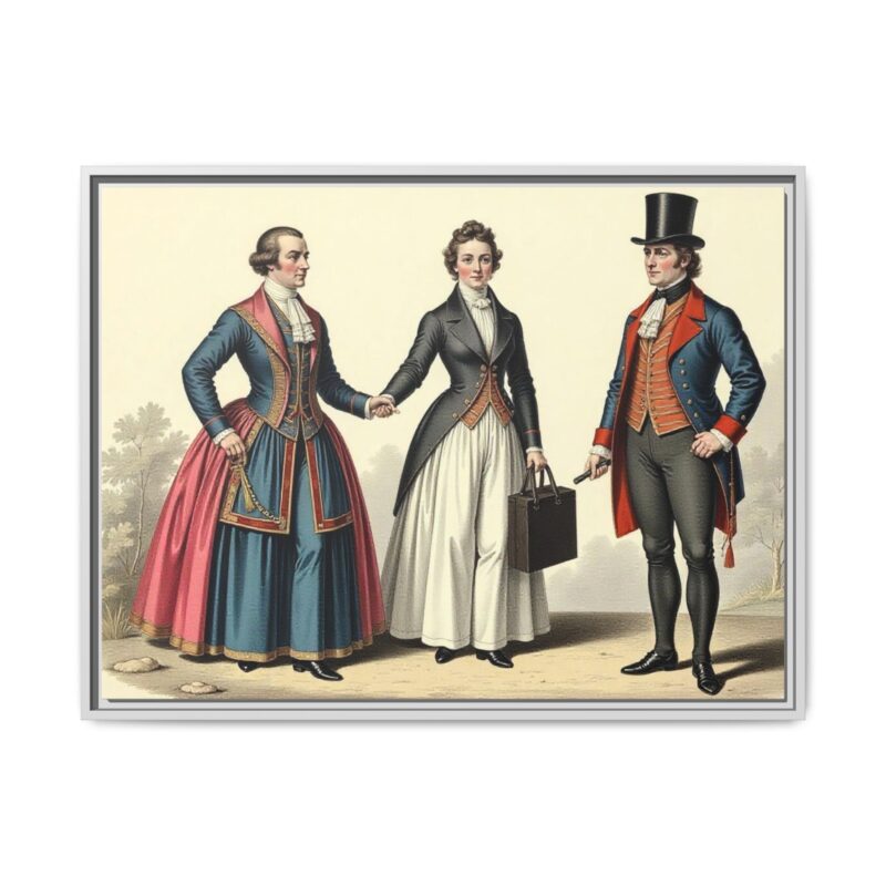 Canvas Art: 1820s England Matte Canvas Print - Image 73