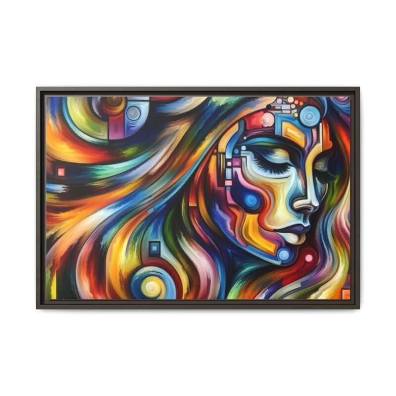 Abstract Woman Canvas Art - Elegant and Contemporary Wall Decor - Image 82