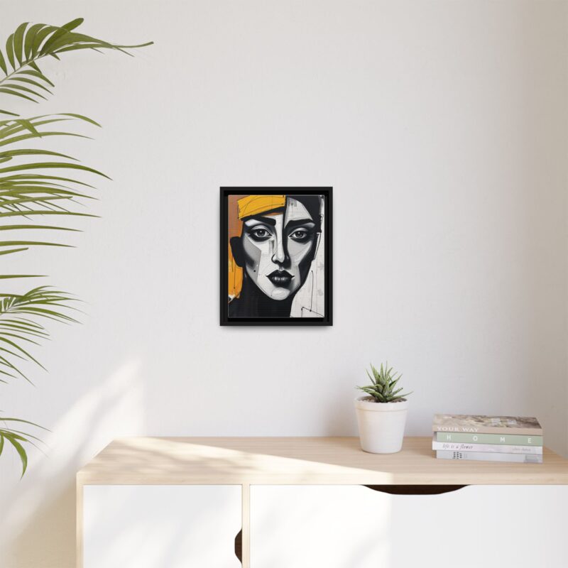 Canvas Print - Abstract Cubist Woman Portrait - Image 12