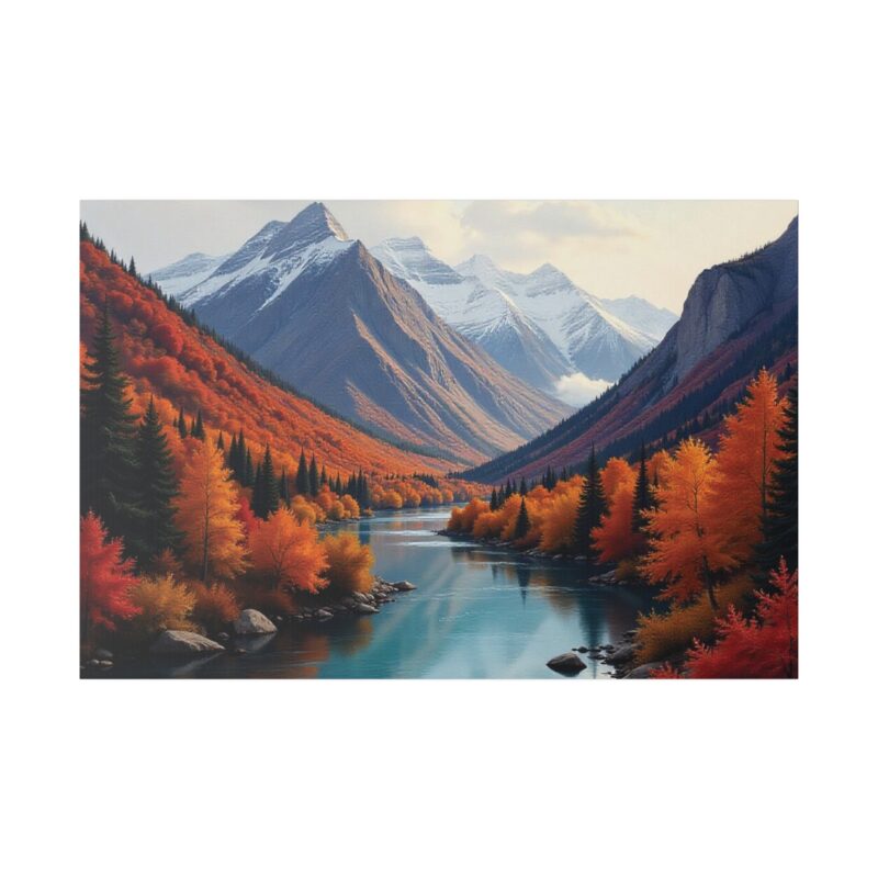 Canvas Print Autumn in the Mountains - Image 30