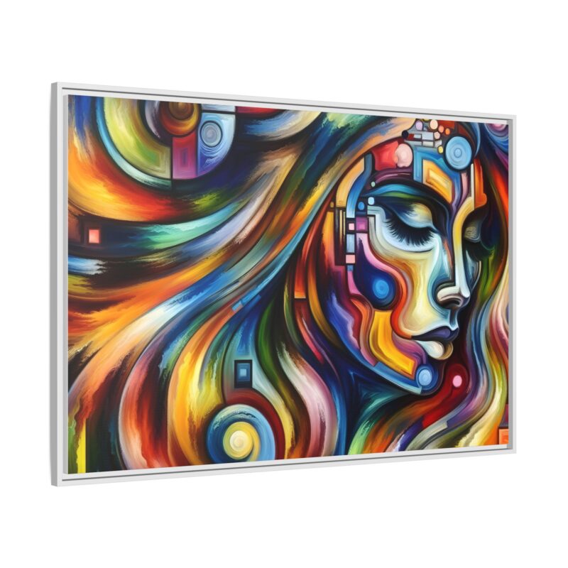 Abstract Woman Canvas Art - Elegant and Contemporary Wall Decor - Image 119