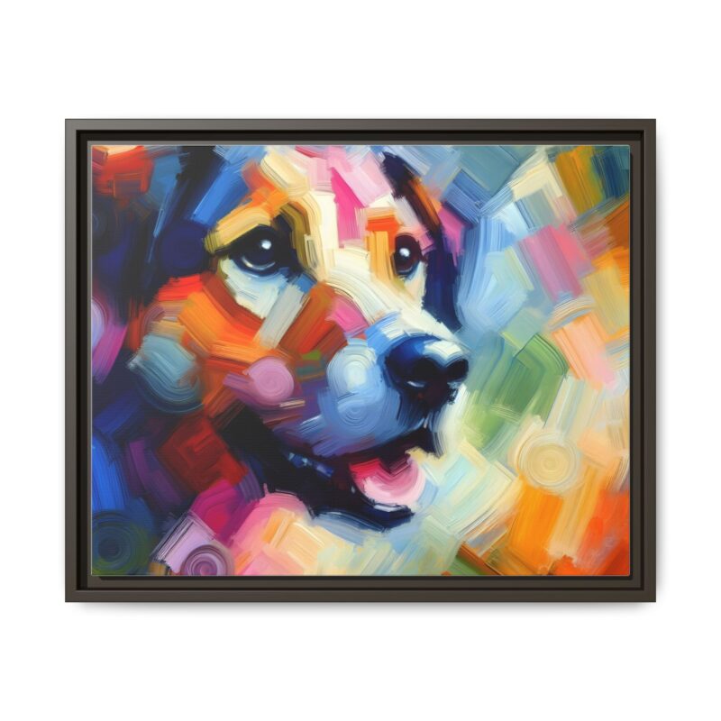 Contemporary Abstract Dog Painting - Vibrant Wall Art Deco - Image 22