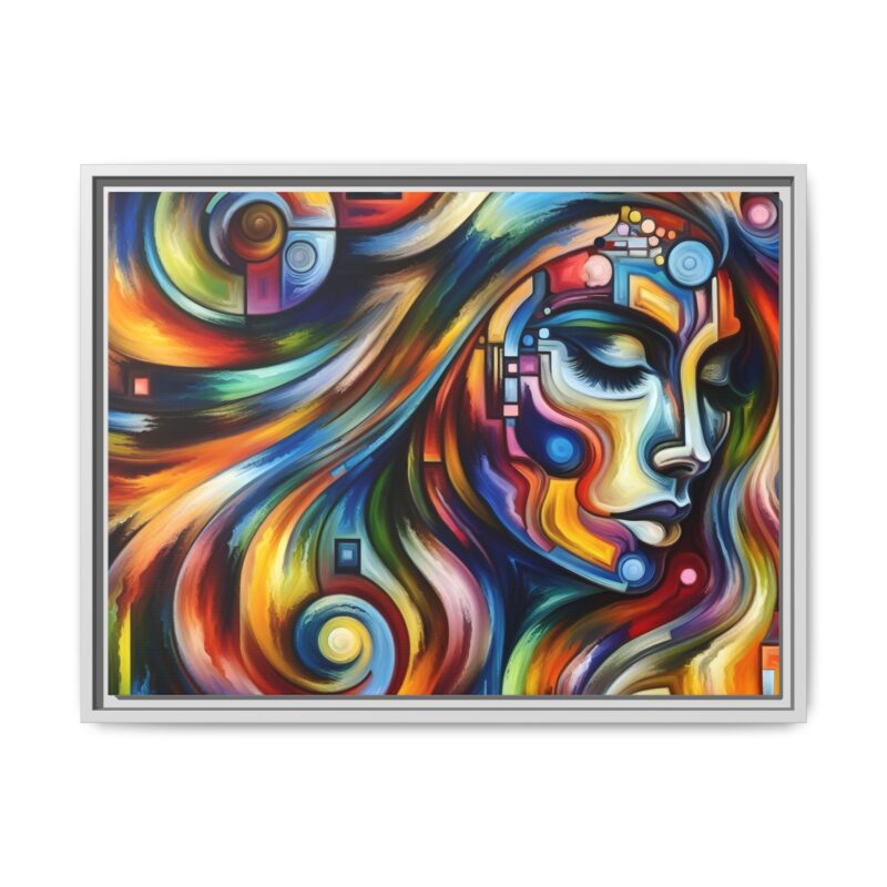 Abstract Woman Canvas Art - Elegant and Contemporary Wall Decor - Image 78