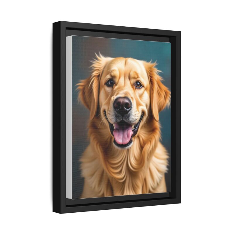 Wall Art - Golden Retriever Smile Matte Canvas - Image 7