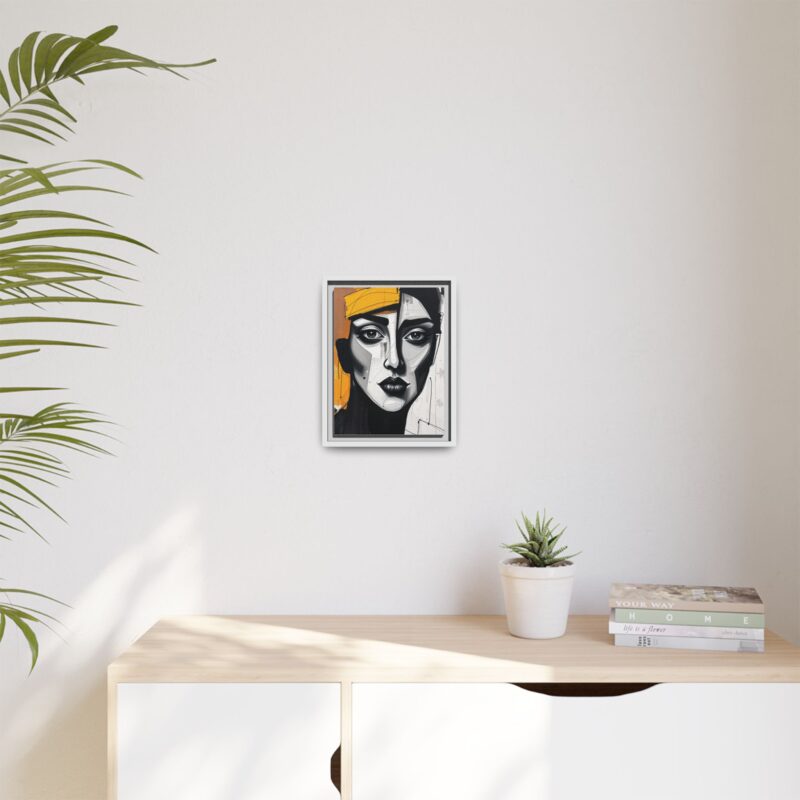 Canvas Print - Abstract Cubist Woman Portrait - Image 36
