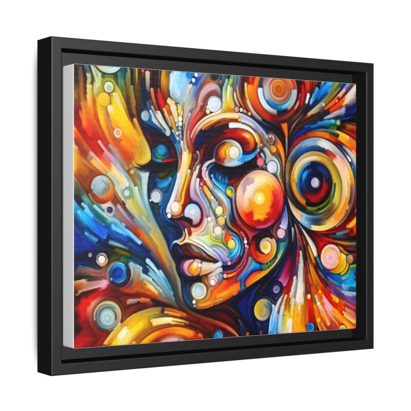 Abstract Woman Portrait on Canvas - Artistic and Stylish Wall Art - Image 11