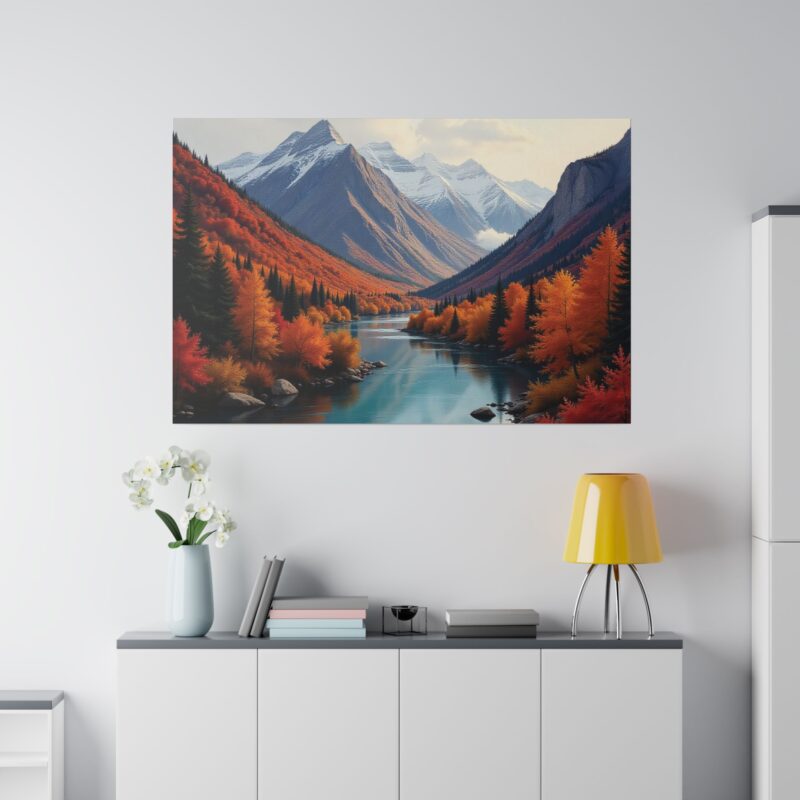 Canvas Print Autumn in the Mountains - Image 4