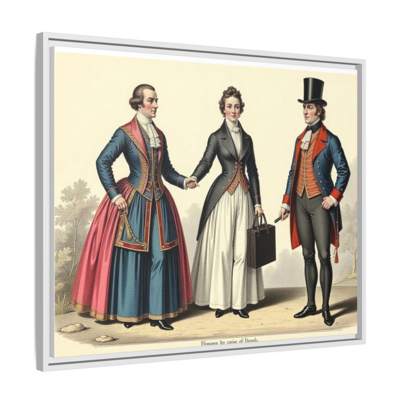 Canvas Art: 1820s England Matte Canvas Print - Image 93