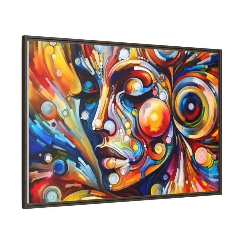 Abstract Woman Portrait on Canvas - Artistic and Stylish Wall Art - Image 115