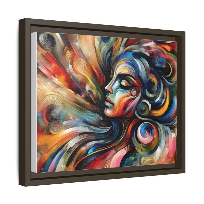 Canvas Abstract Art of a Woman - Modern & Minimalist Wall Decor - Image 51