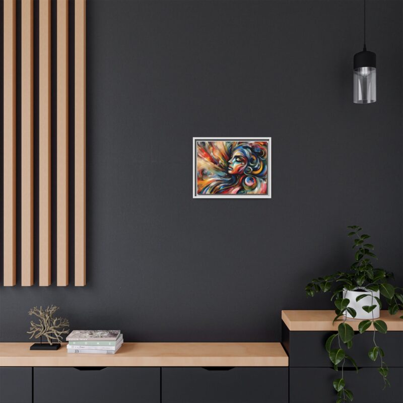 Canvas Abstract Art of a Woman - Modern & Minimalist Wall Decor - Image 61
