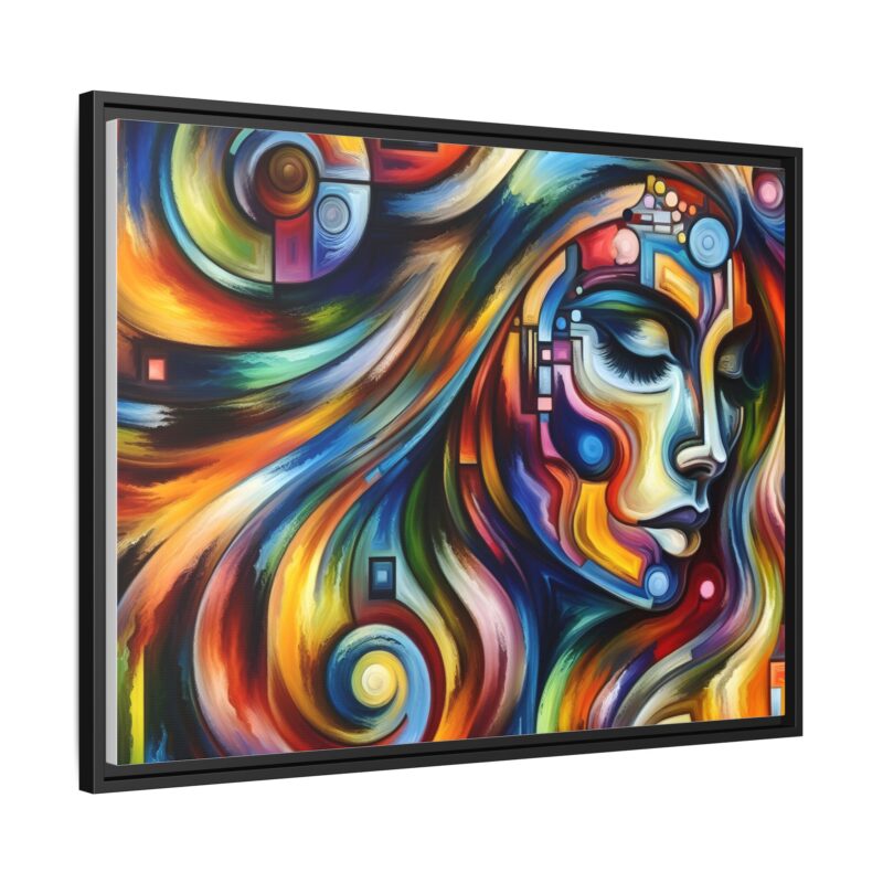 Abstract Woman Canvas Art - Elegant and Contemporary Wall Decor - Image 31