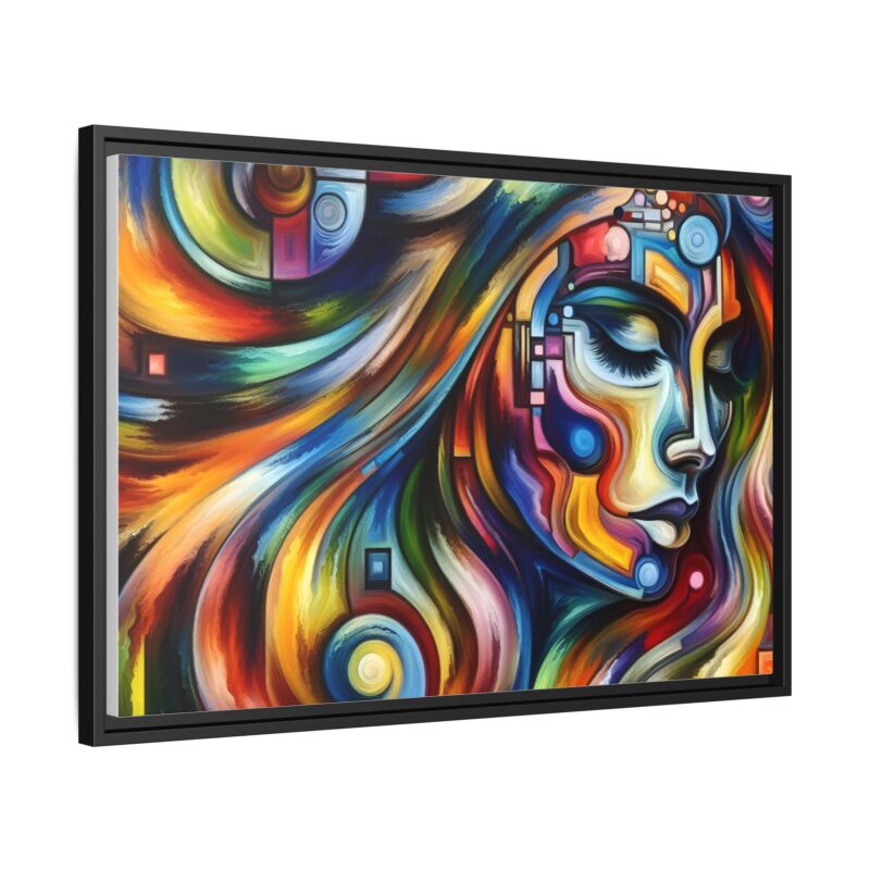 Abstract Woman Canvas Art - Elegant and Contemporary Wall Decor - Image 27