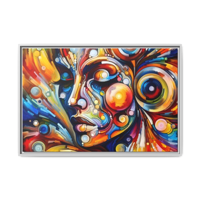 Abstract Woman Portrait on Canvas - Artistic and Stylish Wall Art - Image 101