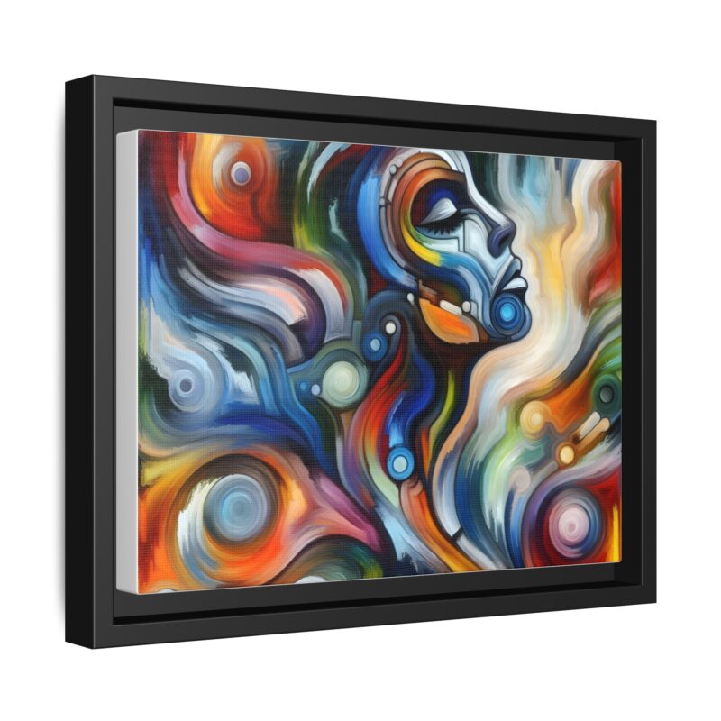 Modern Canvas Art of a Woman - Bold Abstract Wall Decoration - Image 3
