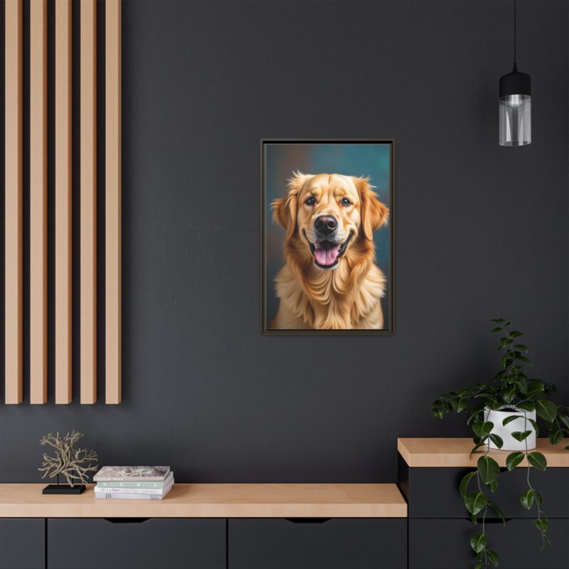 Wall Art - Golden Retriever Smile Matte Canvas - Image 84