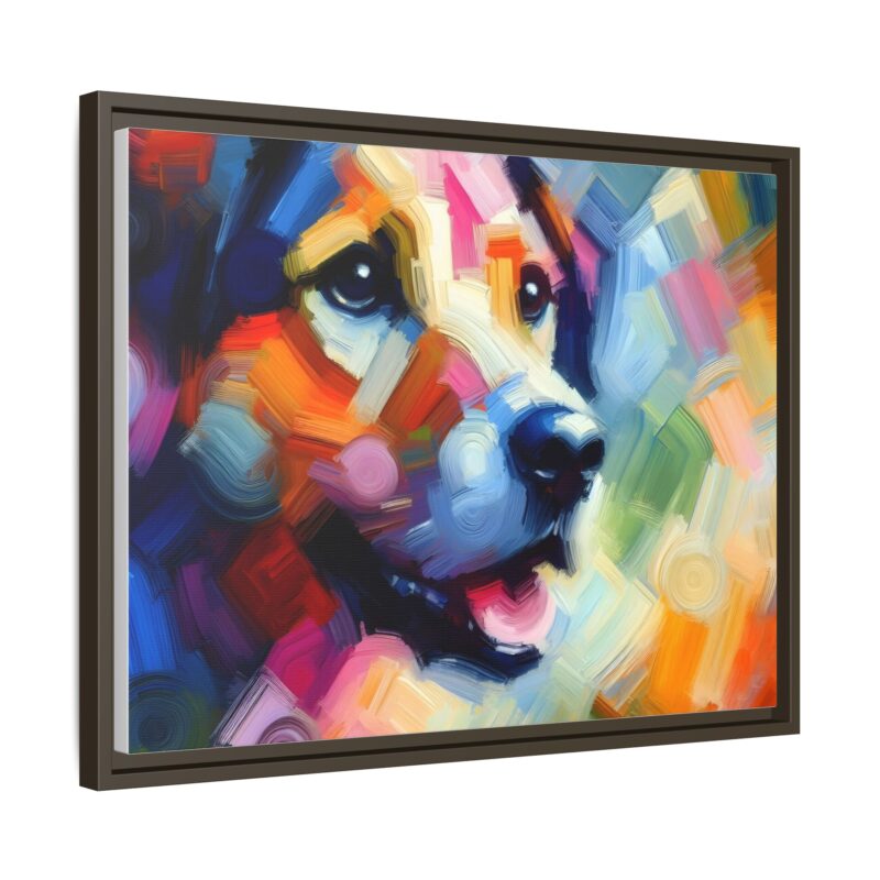Contemporary Abstract Dog Painting - Vibrant Wall Art Deco - Image 27