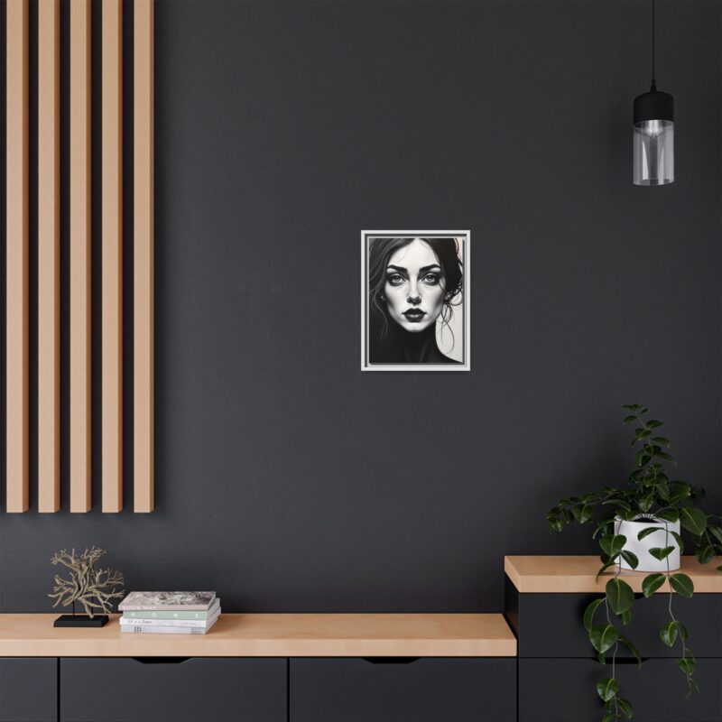 Canvas Wall Art - Abstract Woman's Face Portrait - Image 52