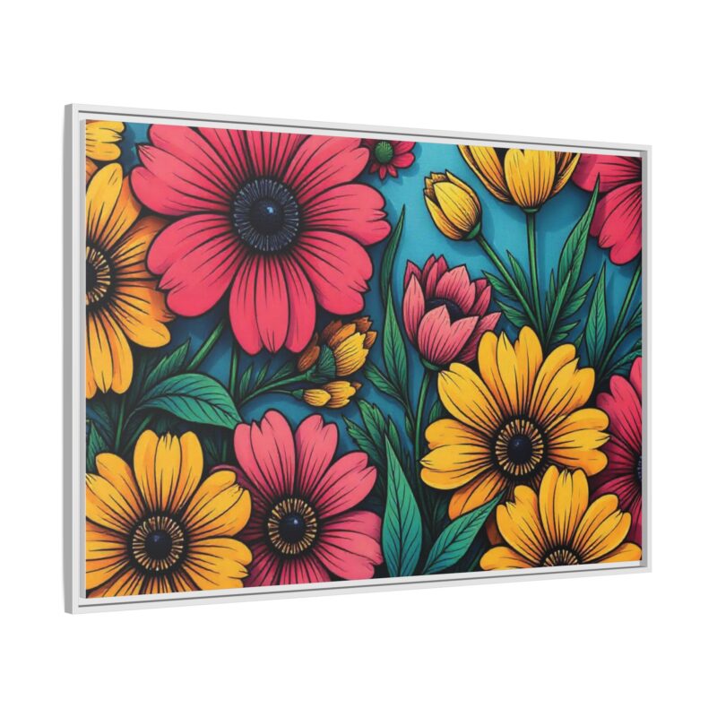 Matte Canvas, Framed Pop Garden - Image 119