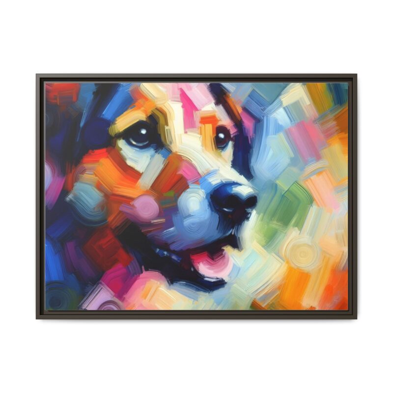 Contemporary Abstract Dog Painting - Vibrant Wall Art Deco - Image 34