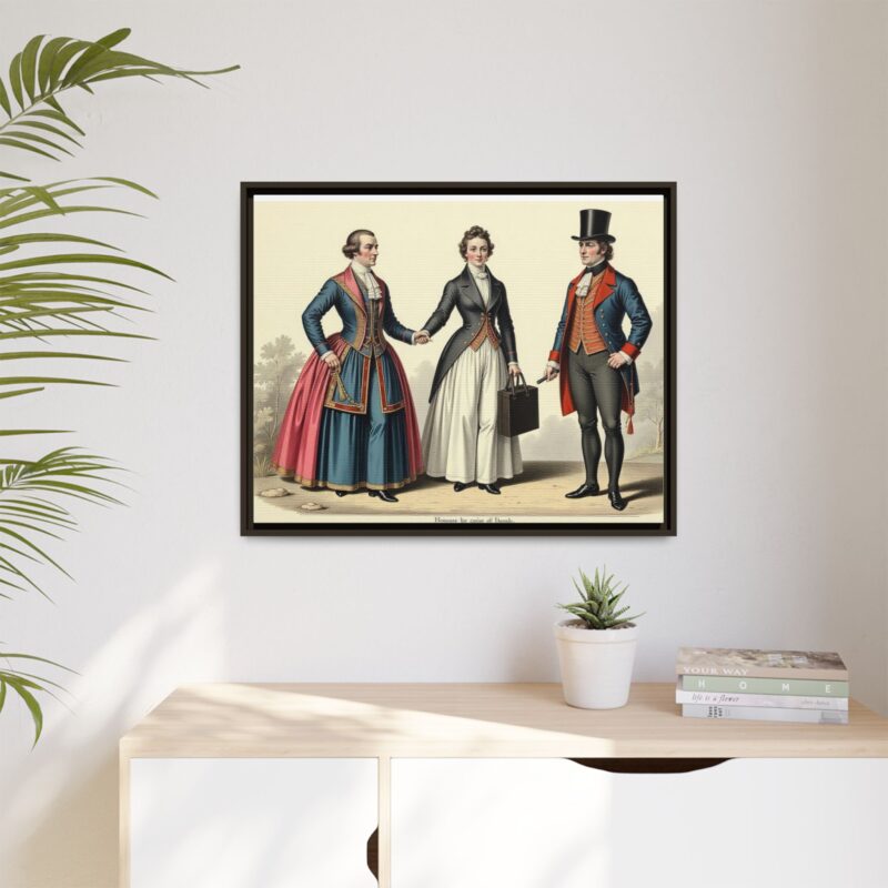 Canvas Art: 1820s England Matte Canvas Print - Image 90
