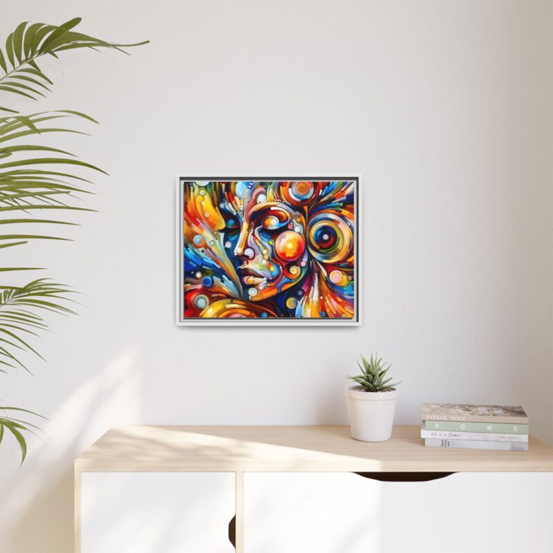 Abstract Woman Portrait on Canvas - Artistic and Stylish Wall Art - Image 72