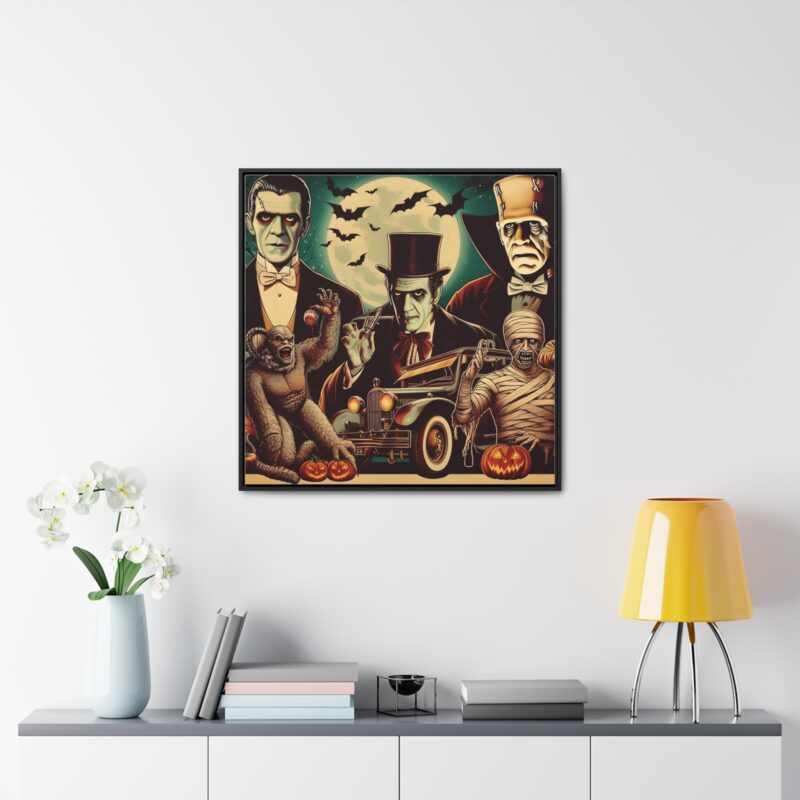 Vintage Halloween Movie Poster Prints - Iconic Monster Art for Spooky Decor - Image 4