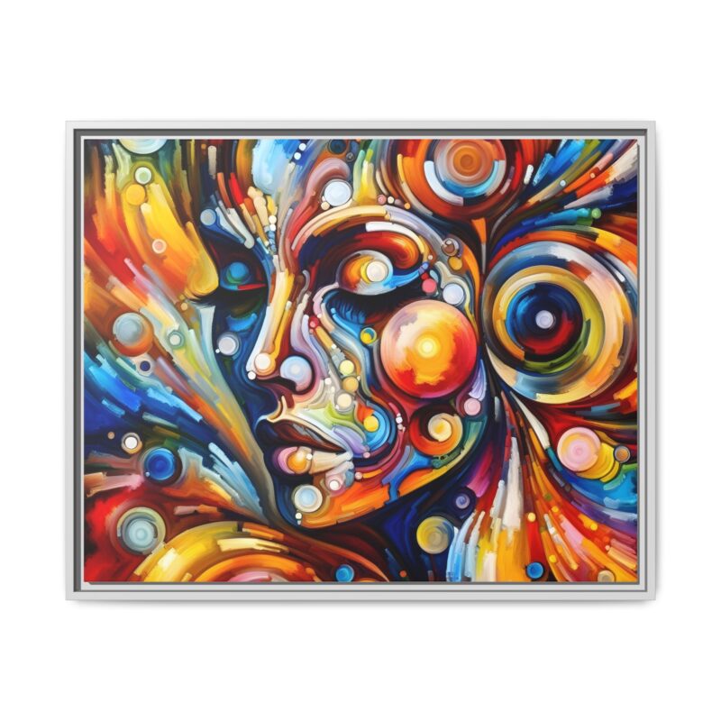 Abstract Woman Portrait on Canvas - Artistic and Stylish Wall Art - Image 130