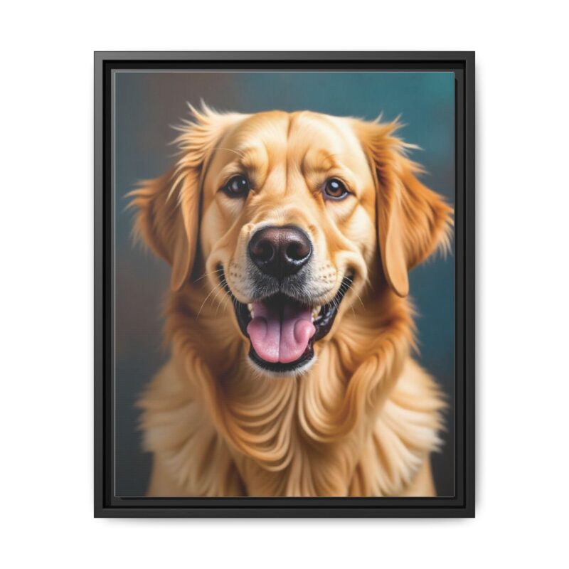 Wall Art - Golden Retriever Smile Matte Canvas - Image 18