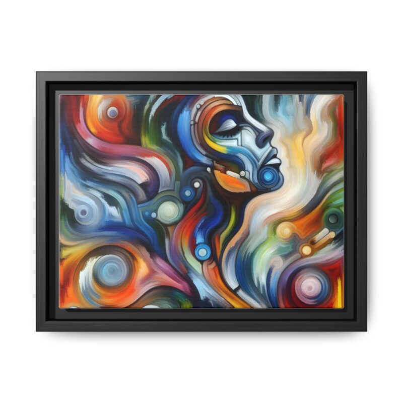 Modern Canvas Art of a Woman - Bold Abstract Wall Decoration - Image 2