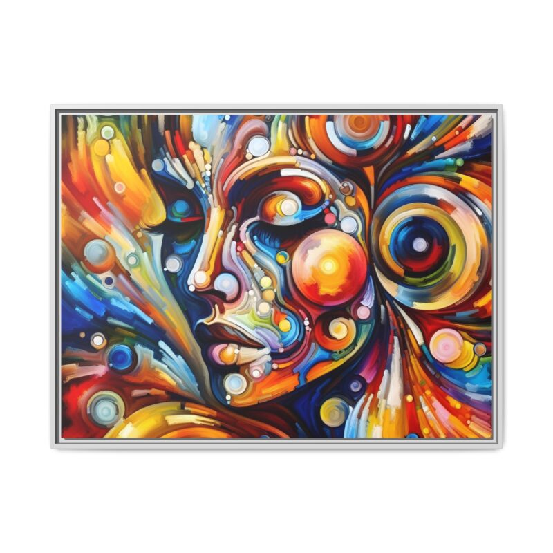 Abstract Woman Portrait on Canvas - Artistic and Stylish Wall Art - Image 110
